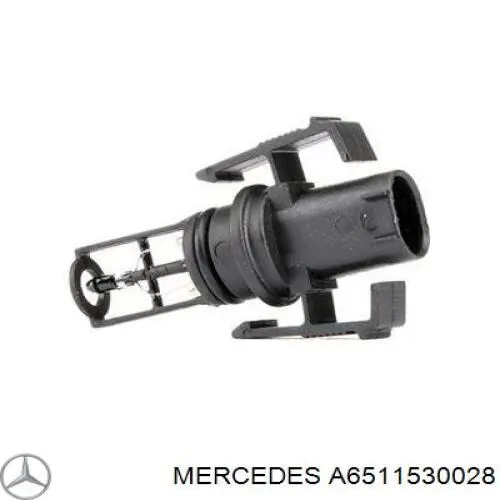 Sensor, temperatura del aire de admisión A6511530028 Mercedes