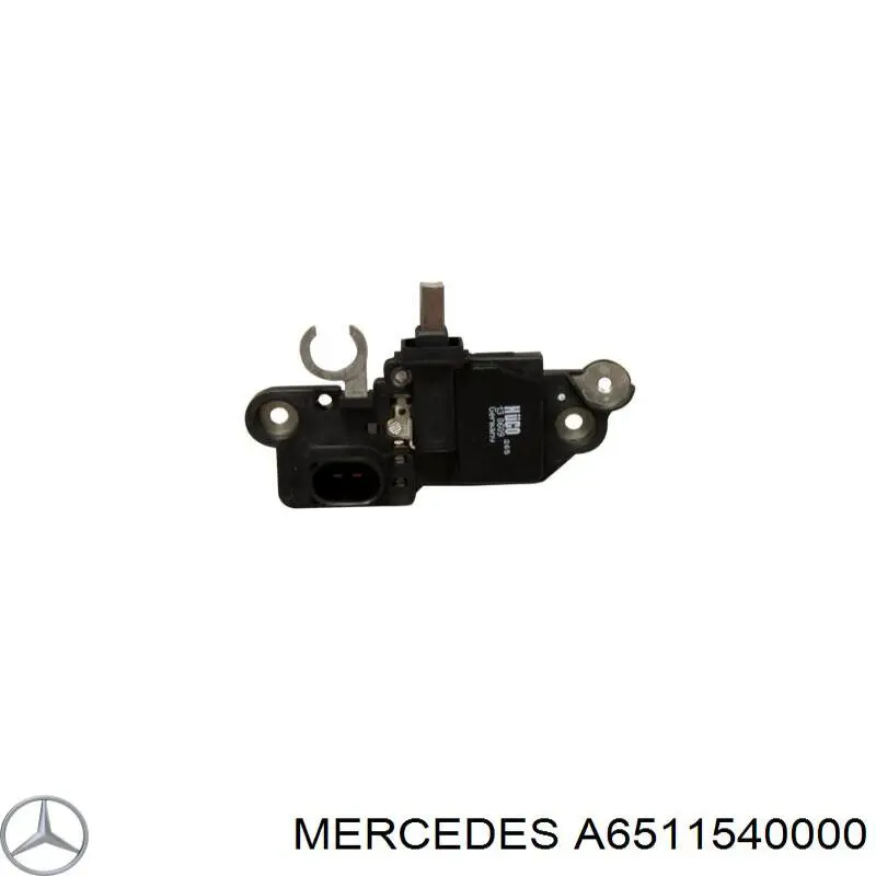 A6511540000 Mercedes реле-регулятор генератора (реле зарядки)