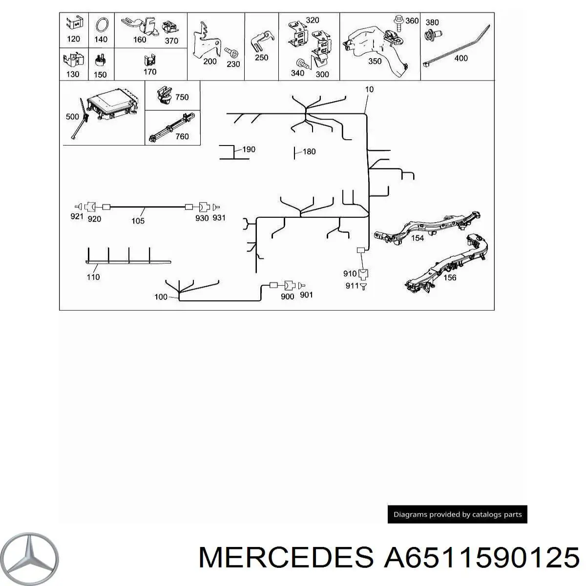 A6511590125 Mercedes 