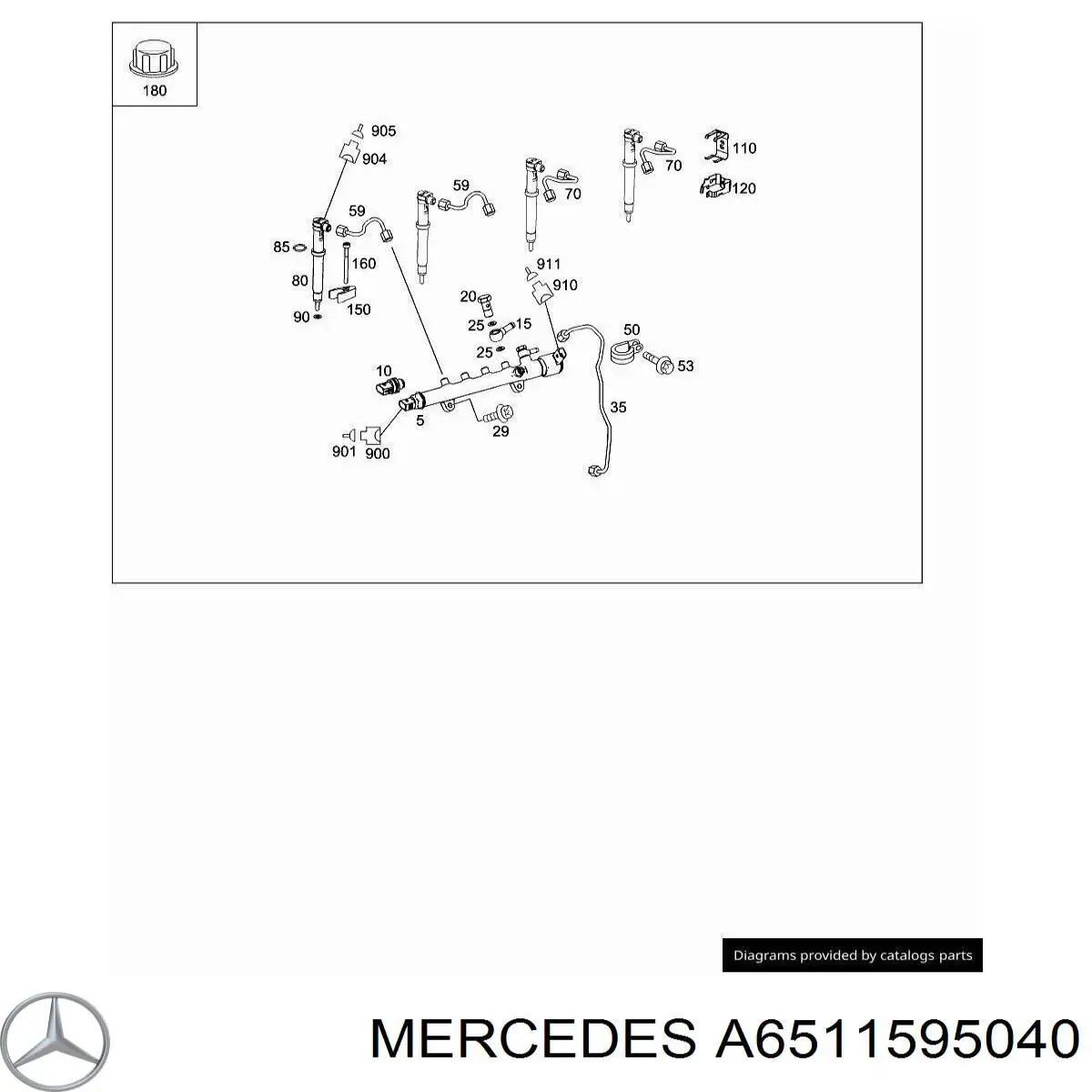 A6511595040 Mercedes