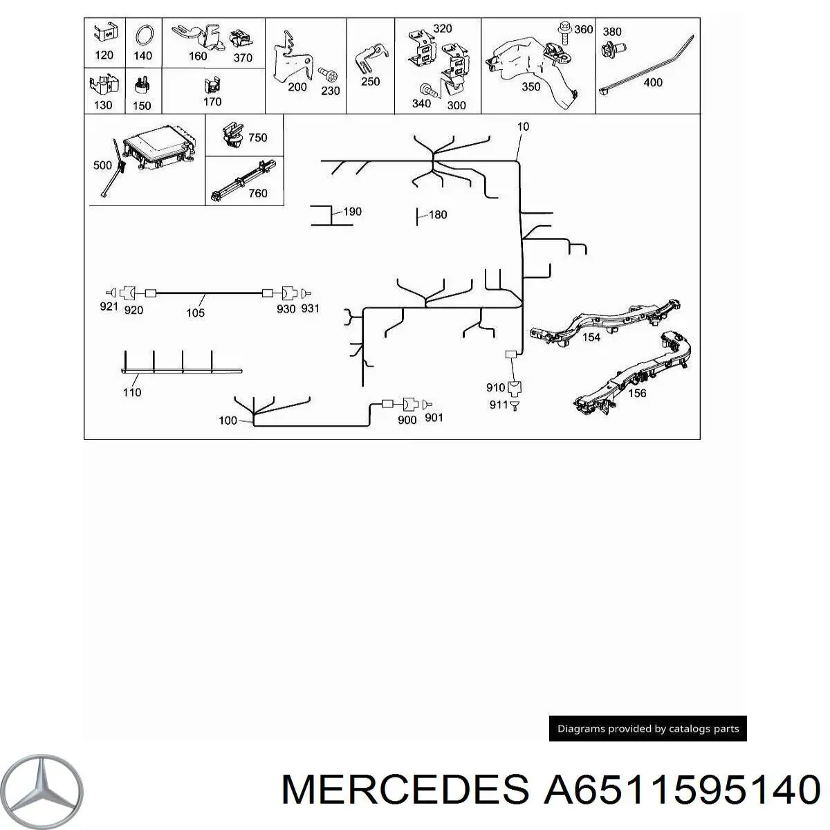 A6511595140 Mercedes
