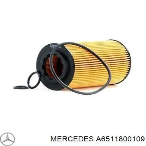 A6511800109 Mercedes Масляный фильтр двигателя