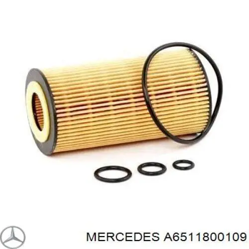 A6511800109 Mercedes масляный фильтр