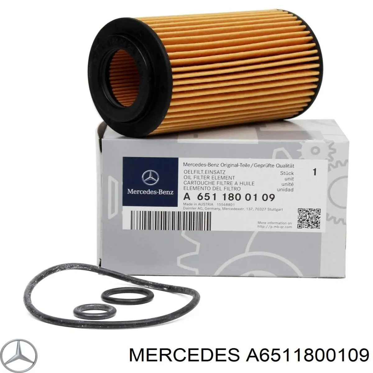 Фильтр очистки масла центробежный Mercedes A6511800109 цена, от 19.38 USD