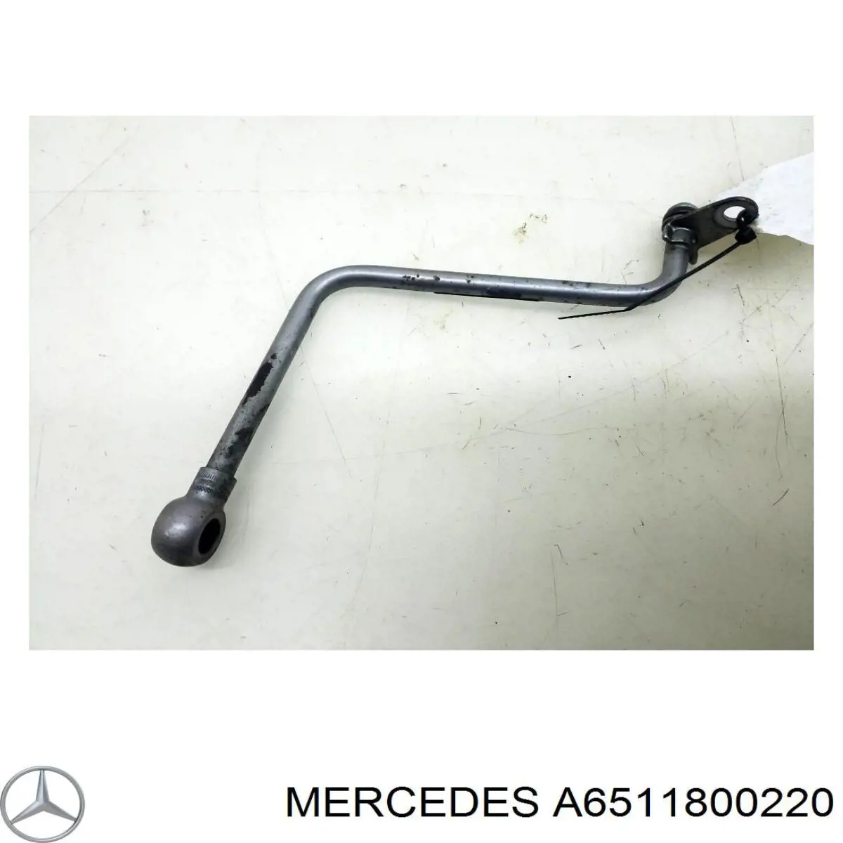 Купить 6511800220 Mercedes Трубка (шланг) подачи масла к турбине
