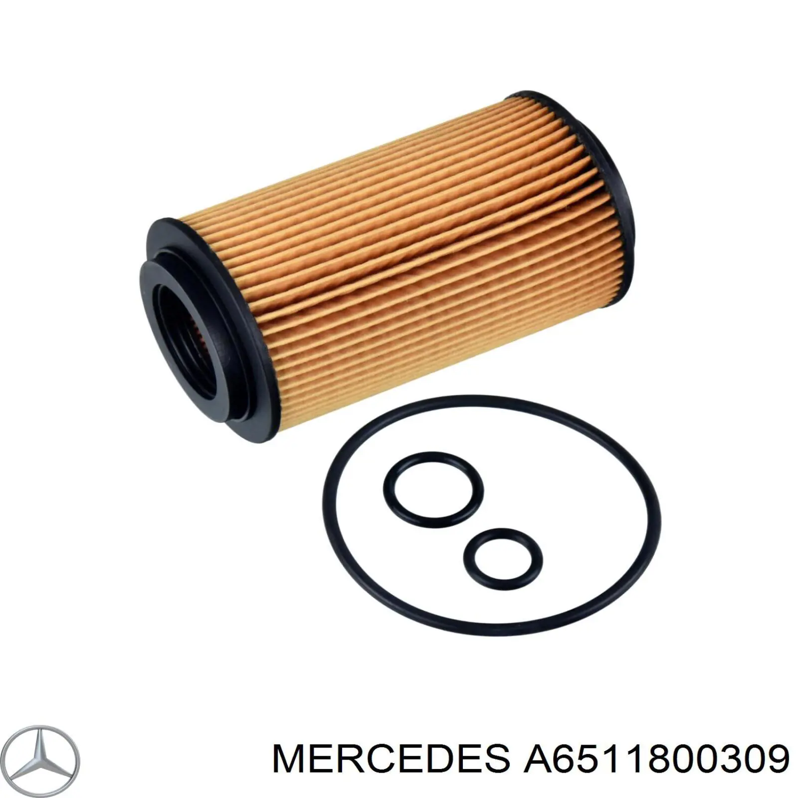 A6511800309 Mercedes масляный фильтр