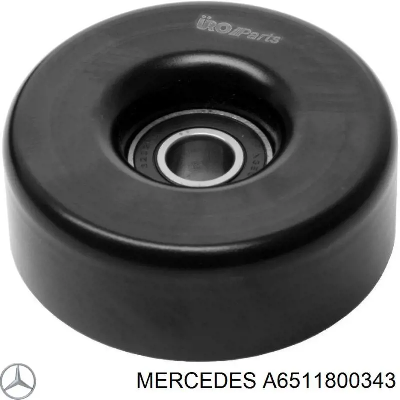 6511800343 Mercedes форсунка масляная