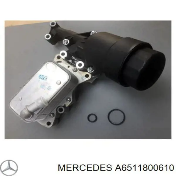 A6511800610 Mercedes корпус масляного фильтра