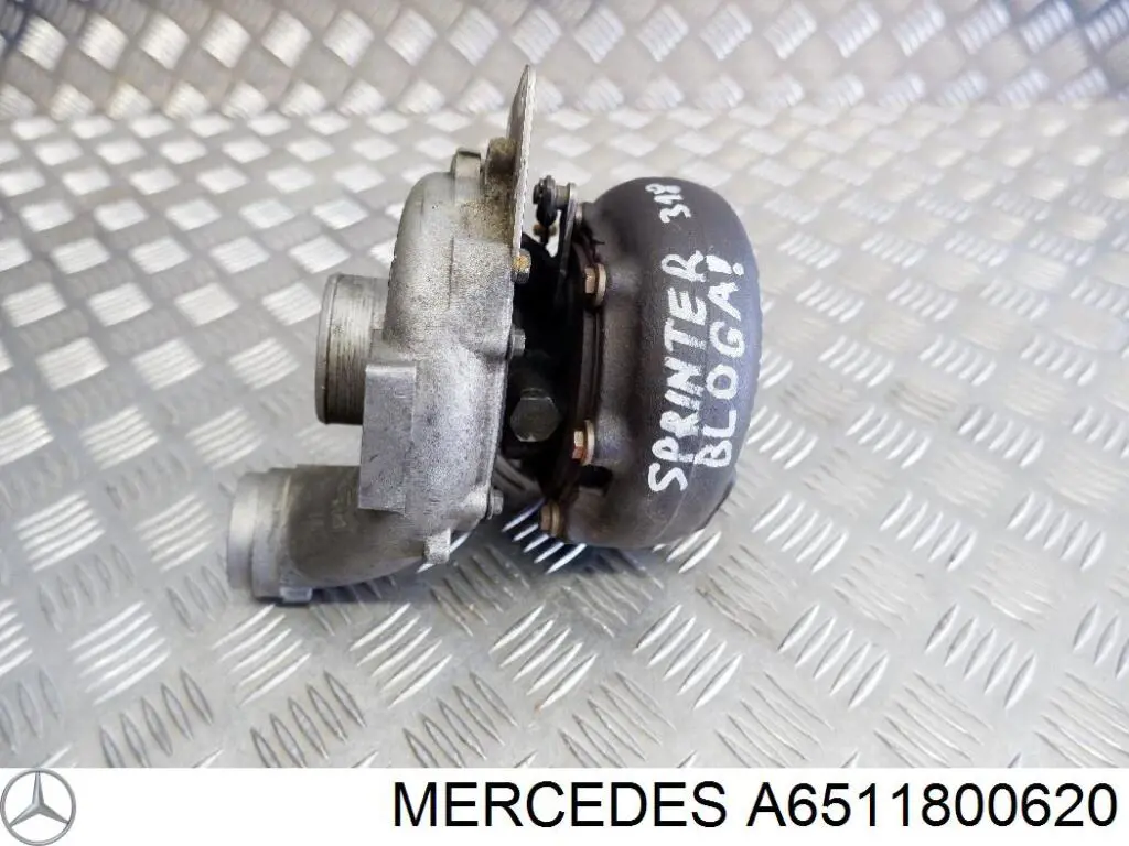 Трубка (шланг) подачи масла к турбине Mercedes A6511800620 цена, от 12.70 USD