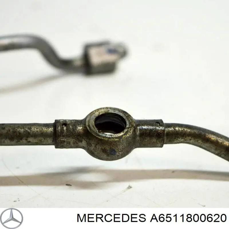 Купить A6511800620 Mercedes Трубка (шланг) подачи масла к турбине