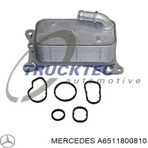 Корпус масляного фильтра A6511800810 Mercedes