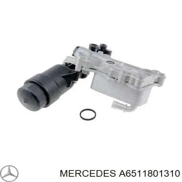 A6511801310 Mercedes корпус масляного фильтра