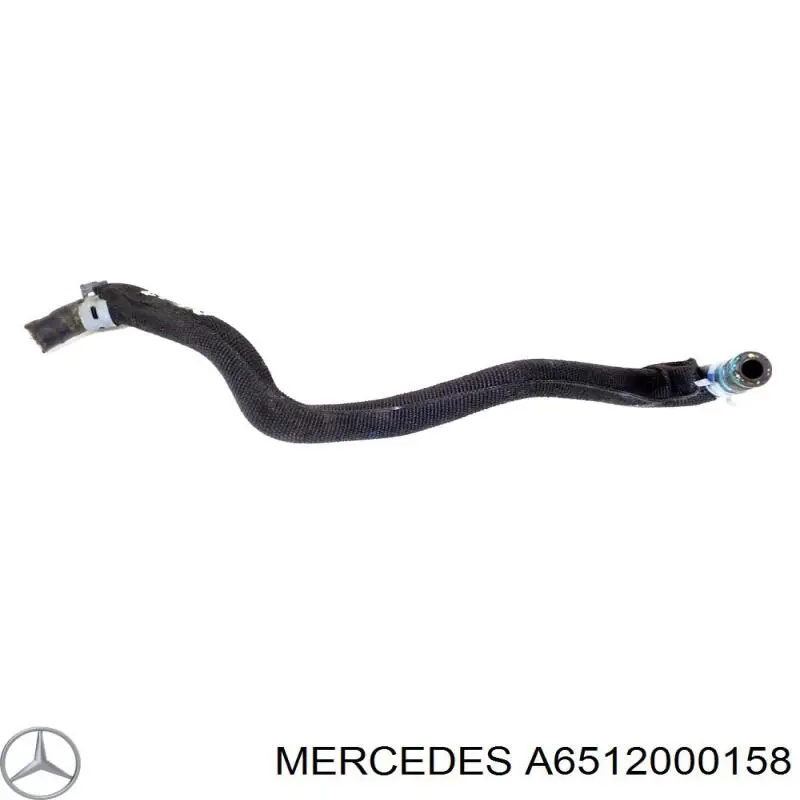Купить 6512000358 Mercedes Трубка картера воздушная