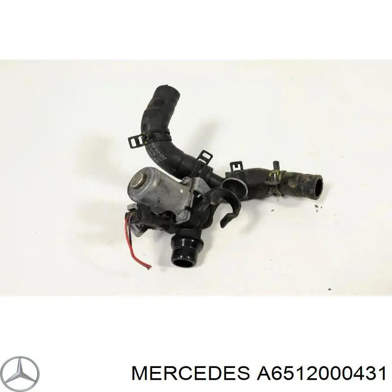 Регулирующий клапан охлаждающей жидкости Mercedes 6512000431 цена, от 25.34 USD