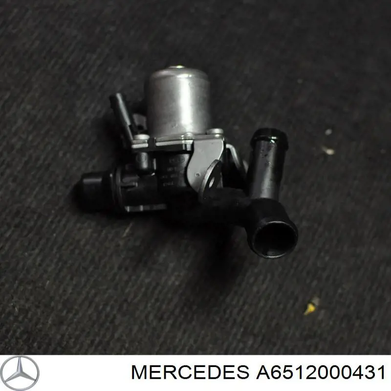 6512000031 Mercedes Регулирующий клапан охлаждающей жидкости