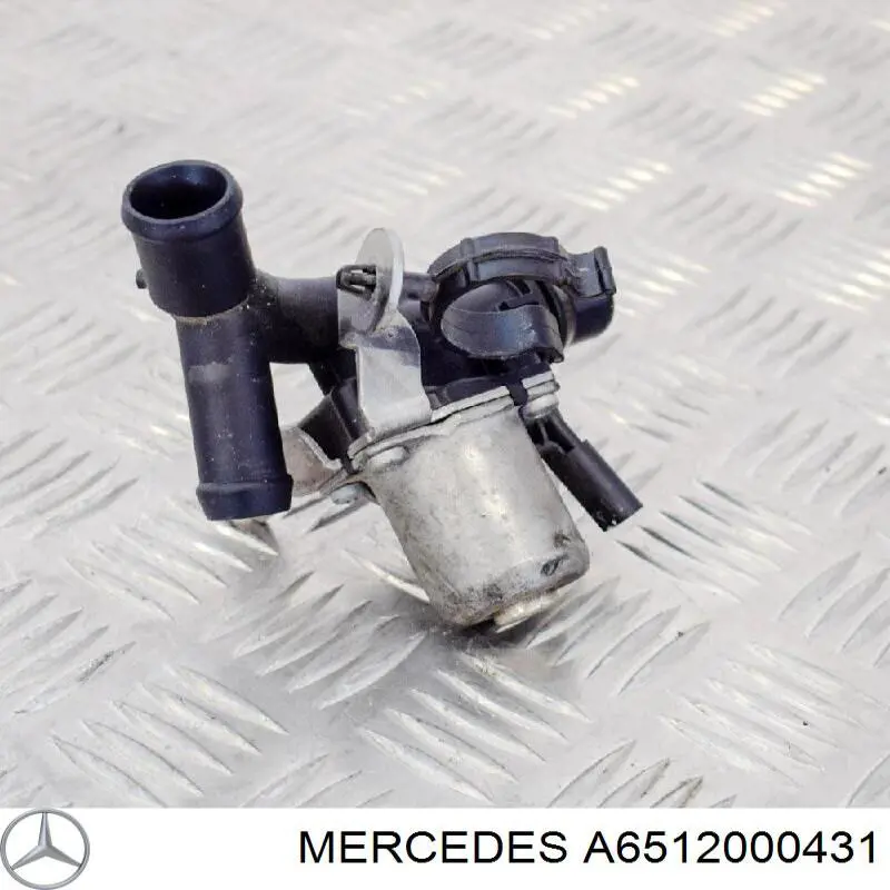 Купить 6512000431 Mercedes Регулирующий клапан охлаждающей жидкости