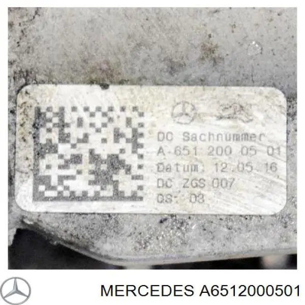Bomba de água (bomba) de esfriamento para Mercedes CLA (X117)