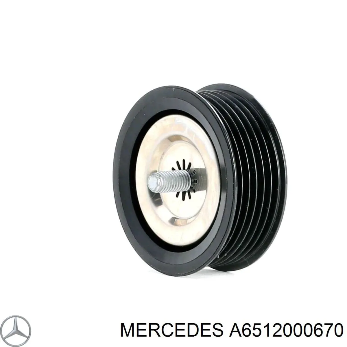 Купить A6512000670 Mercedes Паразитный ролик