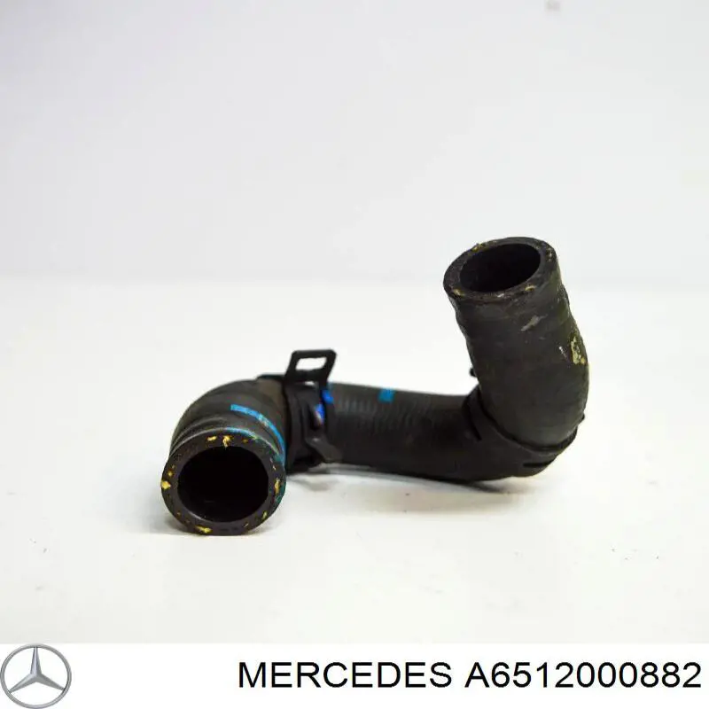 A6512000882 Mercedes шланг (патрубок радиатор EGR, обратка)