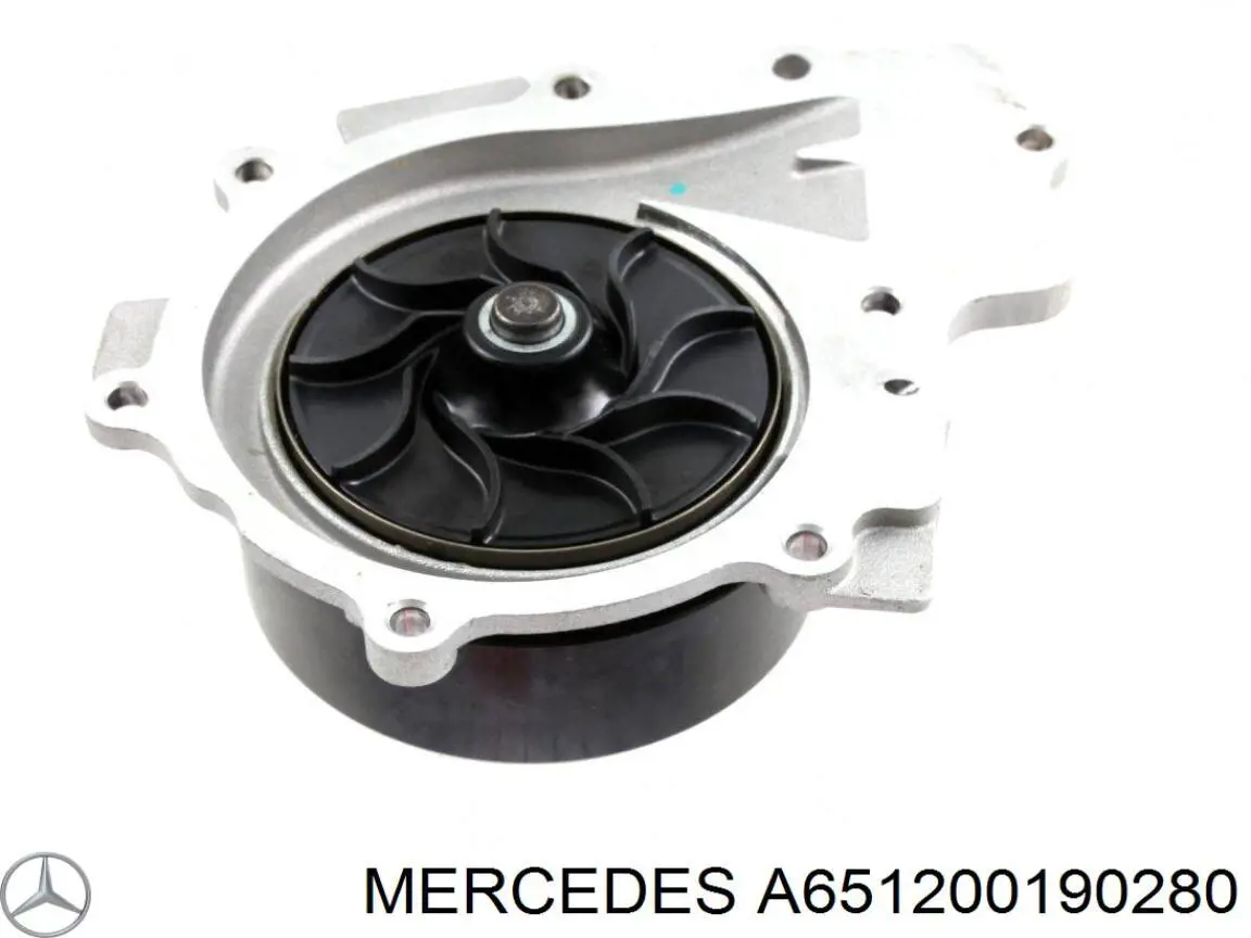 Помпа охлаждения Mercedes A651200190280 цена, от 130.69 USD