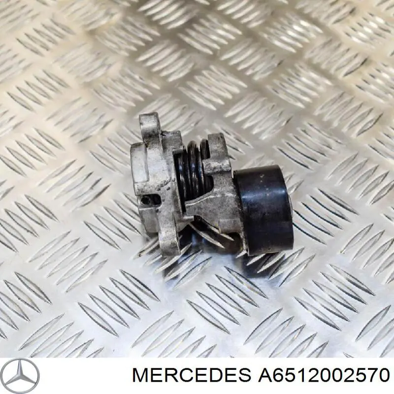 Натяжная планка поликлинового ремня Mercedes A6512002570