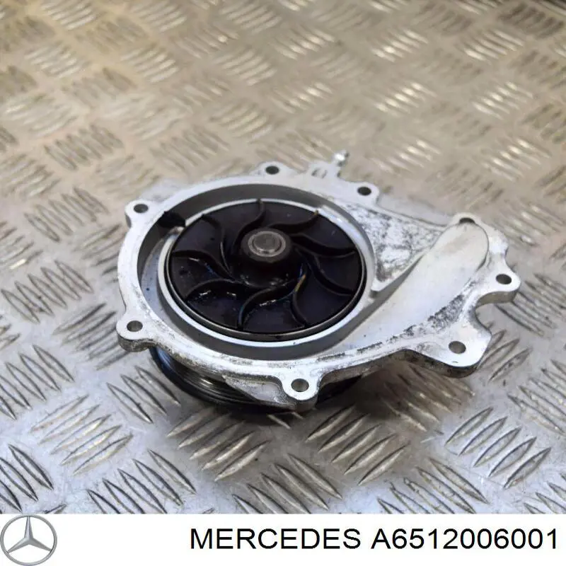 A6512006001 Mercedes bomba de água (bomba de esfriamento)