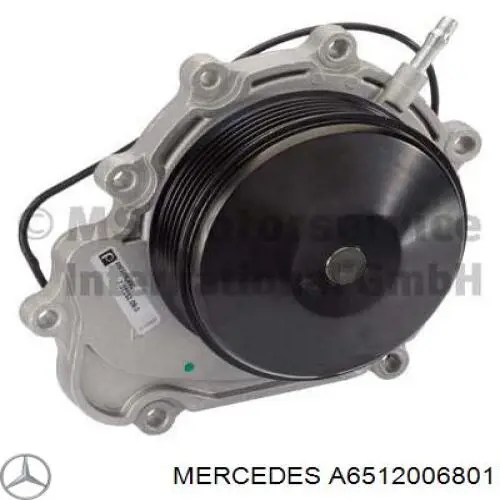 Помпа охлаждения Mercedes A6512006801 цена, от 36.78 USD