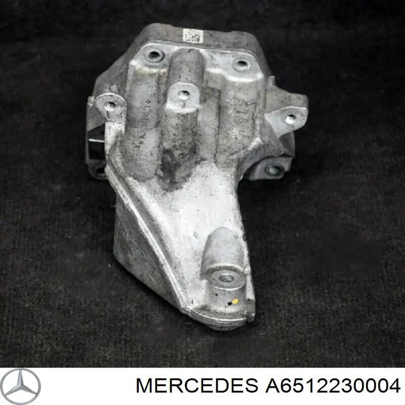 Купить A6512230004 Mercedes Кронштейн подушки (опоры) двигателя левой