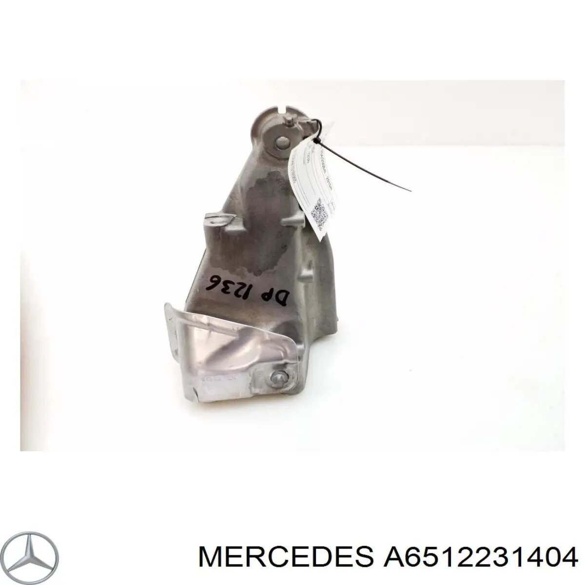 Кронштейн подушки (опоры) двигателя правой 6512231404 Mercedes
