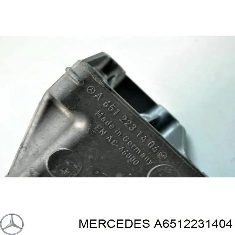 Купить 6512231404 Mercedes Кронштейн подушки (опоры) двигателя правой