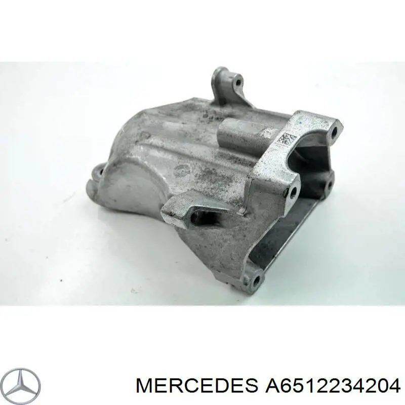 6512234204 Mercedes Кронштейн подушки (опоры) двигателя левой