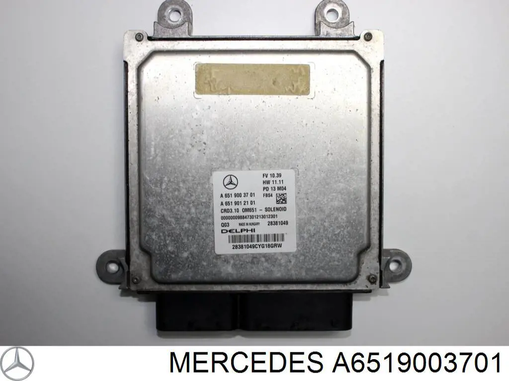 ЭБУ двигателем Mercedes 6519003701 цена, от 58.73 USD