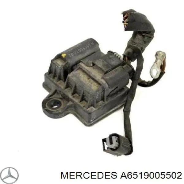 A6519005502 Mercedes relê das velas de incandescência