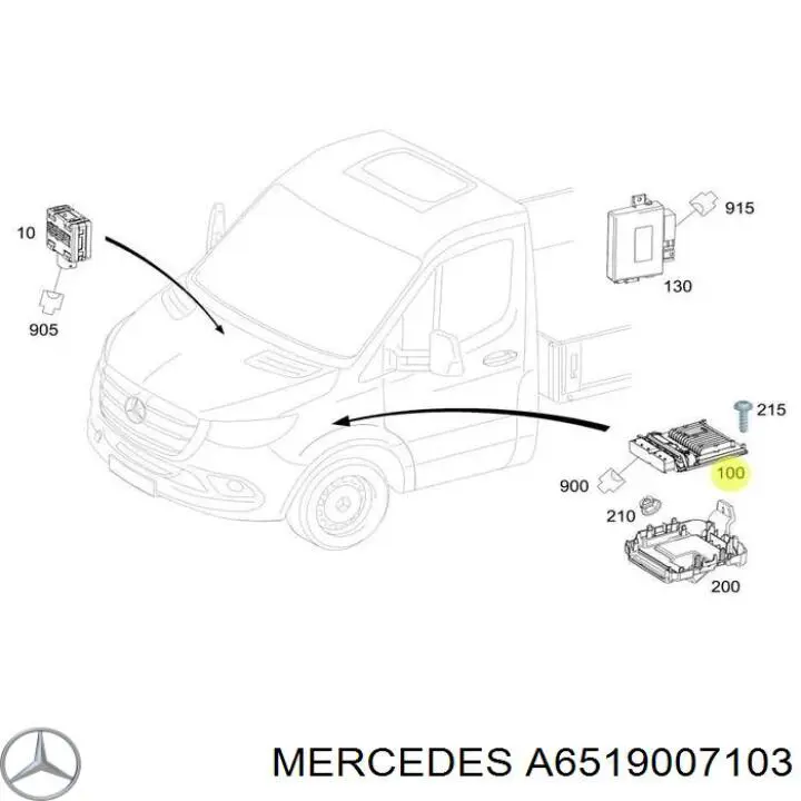  A6519007103 Mercedes