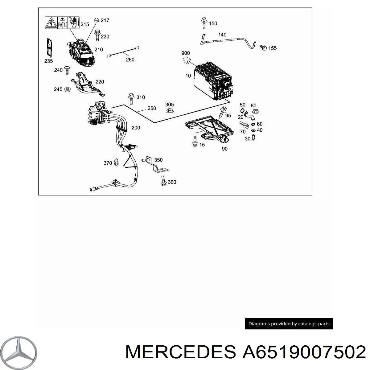 A6519007502 Mercedes 