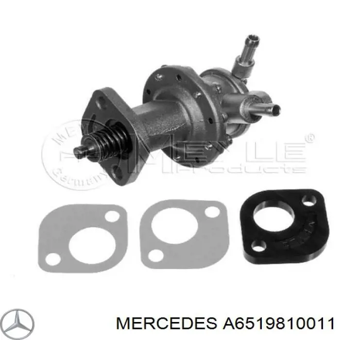 Балансировочный вал Mercedes 6519810011