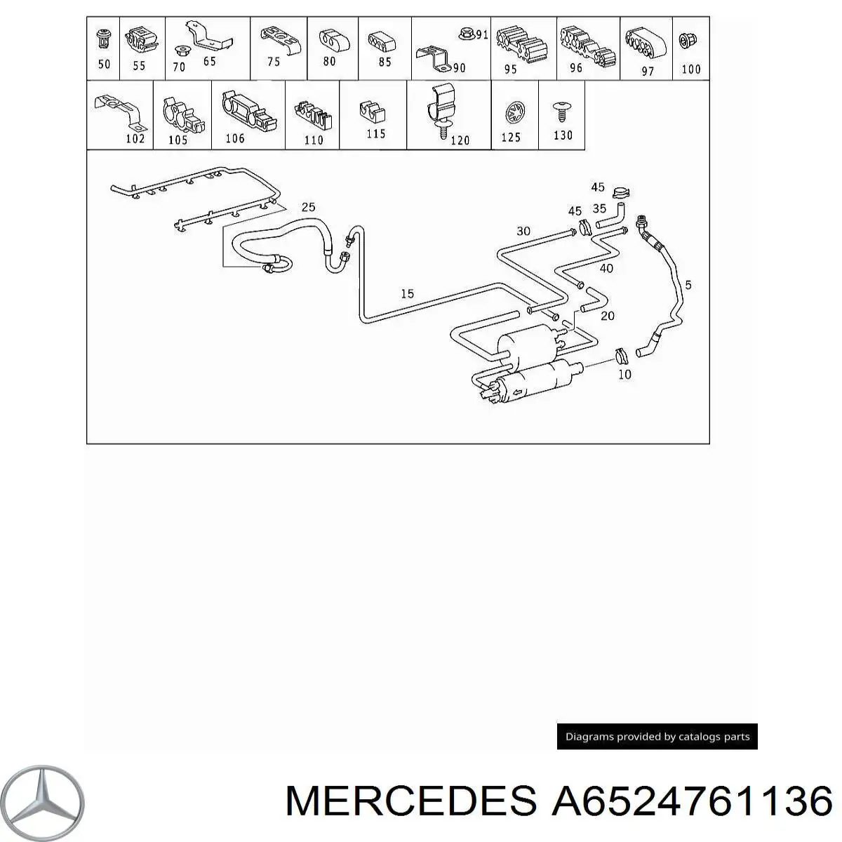  Mercedes A6524761136 цена, от 5.45 USD