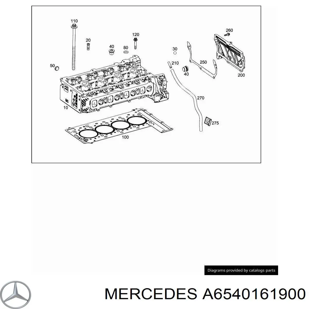 6540161900 Mercedes 