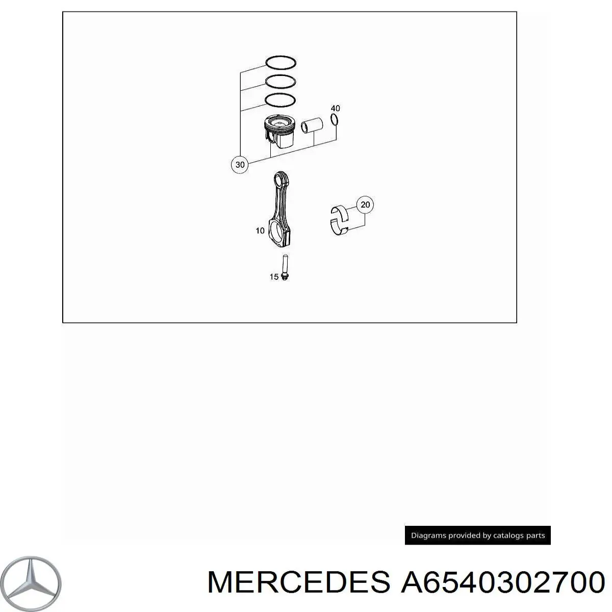 A6540302700 Mercedes 