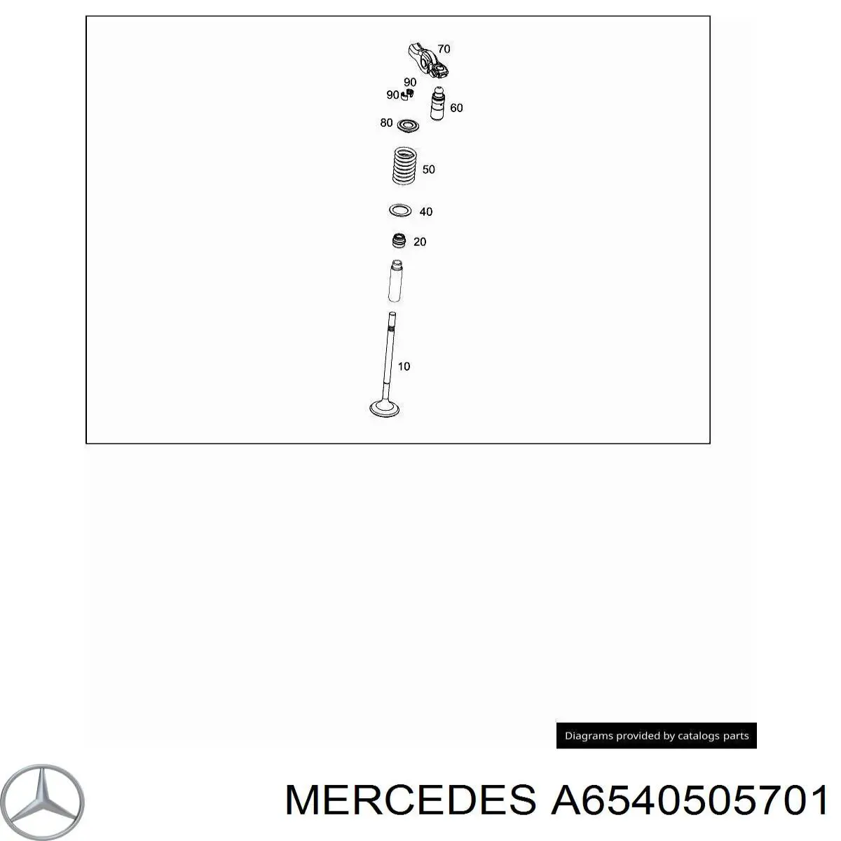 6540505701 Mercedes 