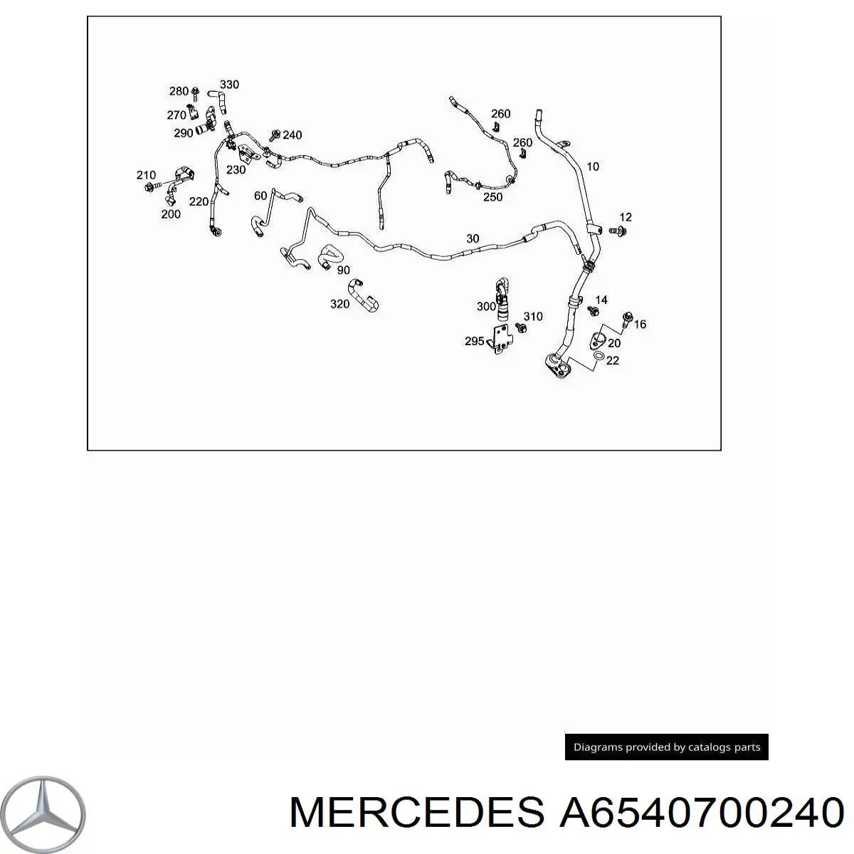  6540700240 Mercedes