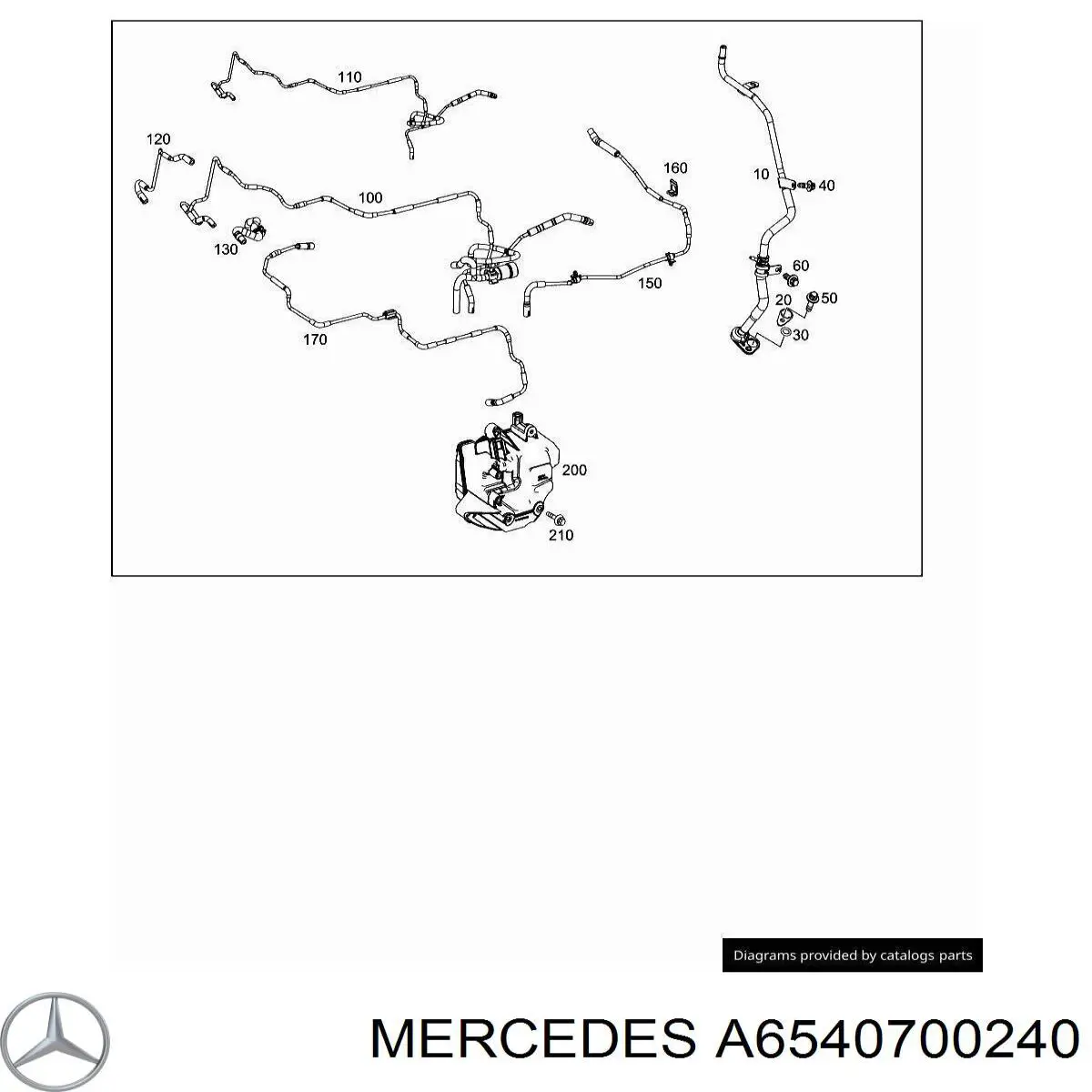  Mercedes 6540700240 цена, от 3.80 USD