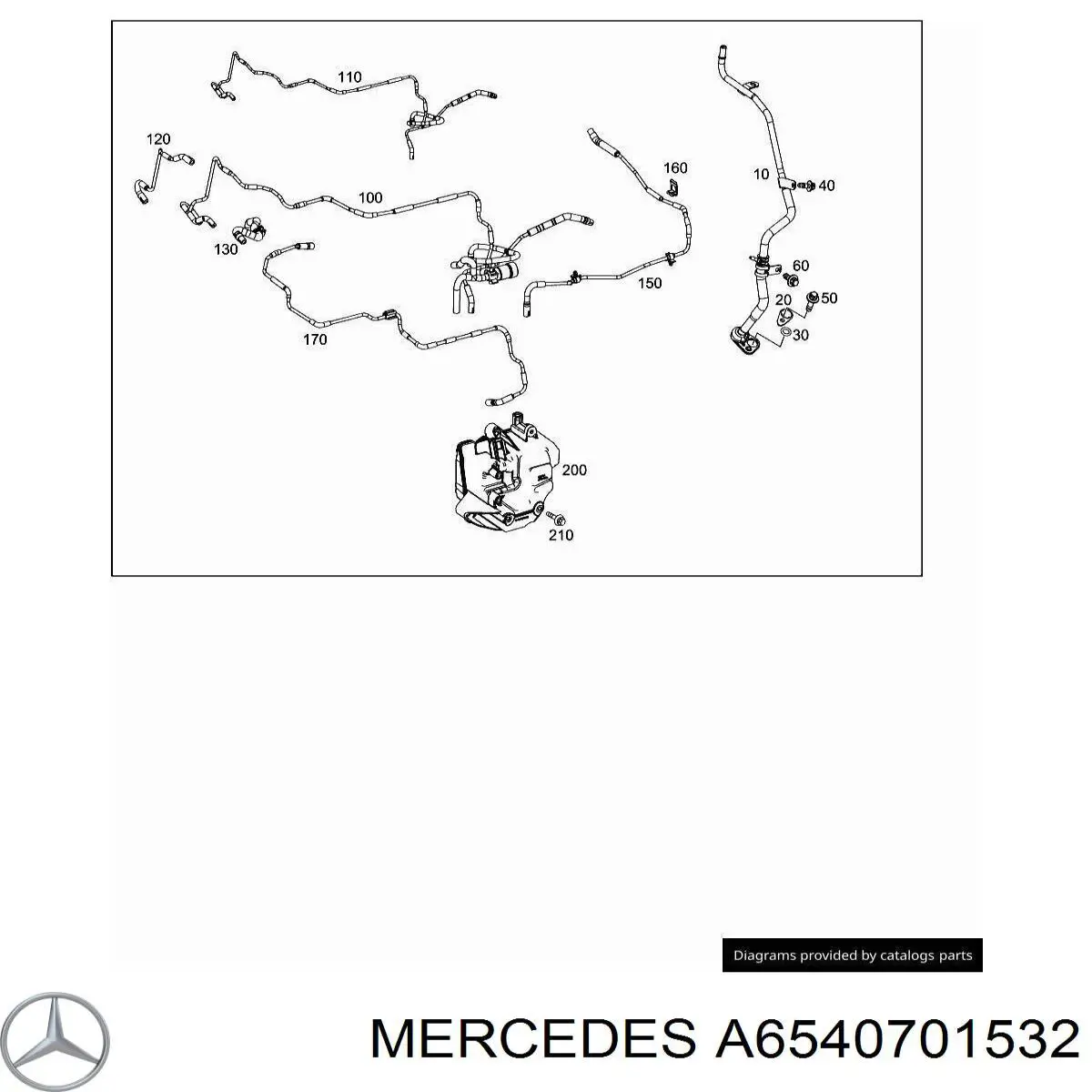 A6540701532 Mercedes 