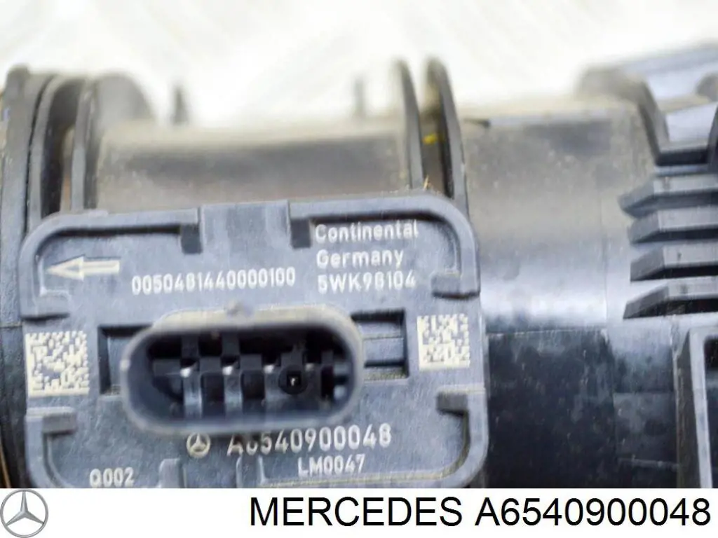 Sensor de fluxo (consumo) de ar, medidor de consumo M.A.F. - (Mass Airflow) para Mercedes CLS (C257)