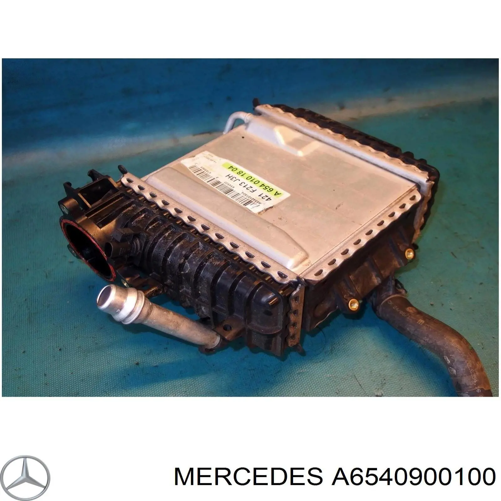 Радиатор интеркуллера Mercedes 6540904101