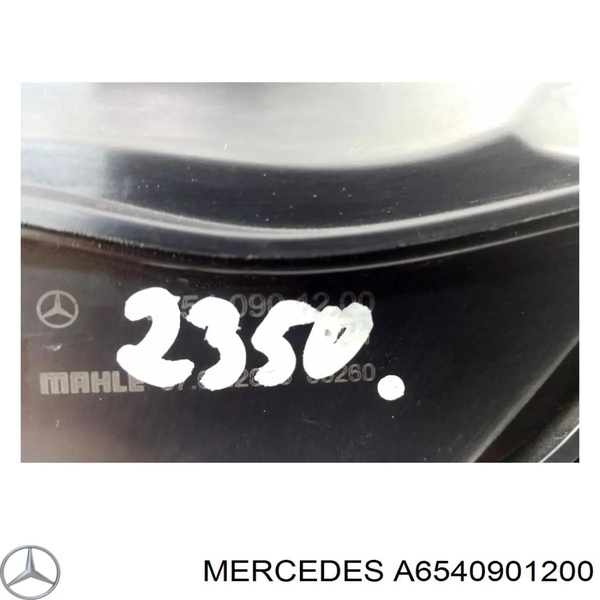 Выпускной патрубок воздушного фильтра A6540901200 Mercedes