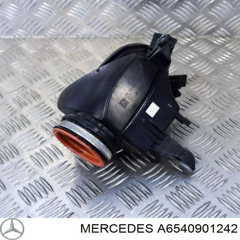 Купить 6540901242 Mercedes Патрубок воздушный, вход в турбину (наддув)