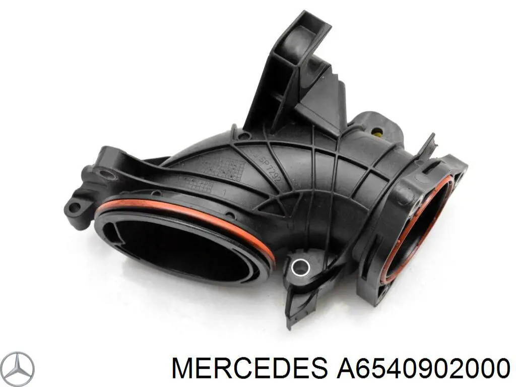Купить A6540902000 Mercedes Патрубок дроссельной заслонки
