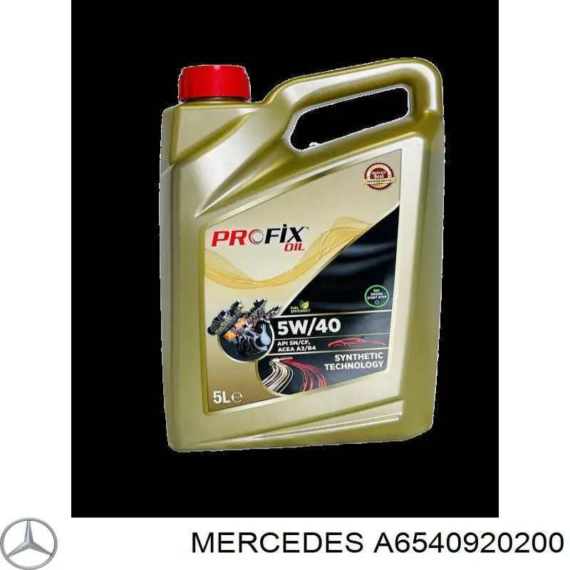 A6540920200 Mercedes Filtro de combustível