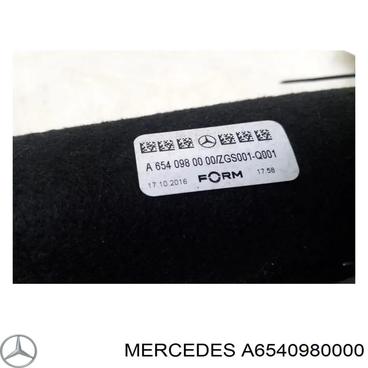 Купить A6540980000 Mercedes 